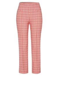Брюки TONI Regular Pleated Pants Jenny, красный