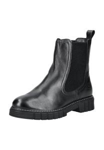 Кожаные/текстильные ботильоны S.Oliver, черный