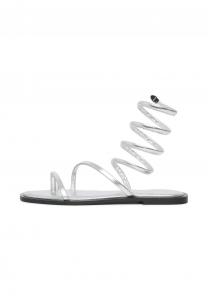 Шлепанцы Calliope, серебряный