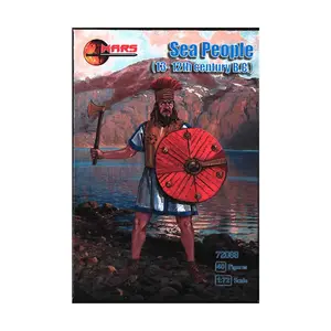 Морские люди (13-12 века до н.э.), Historical Miniatures (1:72) (Mars Figures)