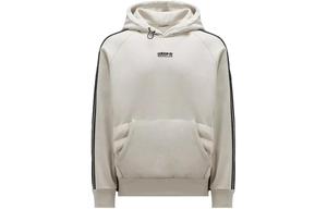 Adidas Originals Флисовая Толстовка с Капюшоном Moncler, Светло-Серый Лайм