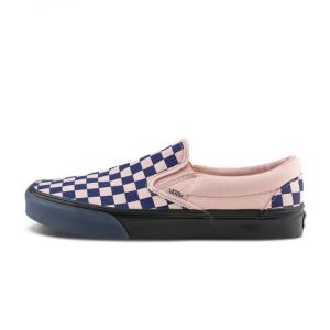 Vans Классические износостойкие низкие парусиновые туфли без застежек, унисекс, розовые