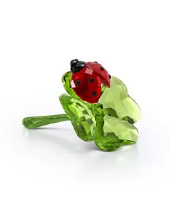 Фигурка божьей коровки и клевера «Идиллия» Swarovski, multicolor