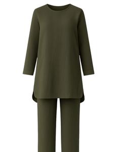 WENOR Домашняя одежда 'Ayda Modest' в цвете Fir