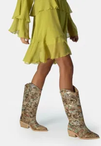 Ковбойские/Байкерские сапоги Alma En Pena, Heather Light Brown