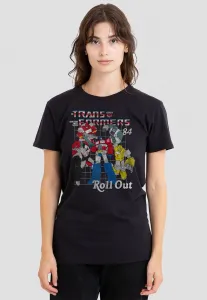 Футболка с принтом "трансформеры" Hasbro, Black