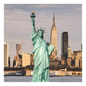 Картина на холсте A.S. Création Statue Of Liberty цвет blau /braun