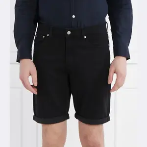 Джинсовые шорты узкого кроя Calvin Klein, черный