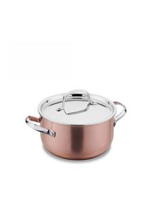 Кастрюля Korkmaz Divani, медная, 20 x 10 см, с крышкой - 2,9 л, медная Korkmaz, 20 см