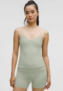 Топ lululemon Align Waist-Length Cami, Fog Green/Green