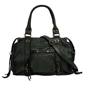 Шоппер Samantha Look, натуральная кожа, производство Италия, мятный