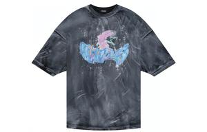 SS23 Футболка унисекс черная We11Done, черный