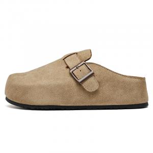 Женские сандалии Birkenstock с закрытым носком и резиновой подошвой, противоскользящие MEXICAN, Earthy Yellow