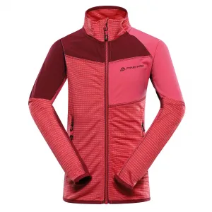 Флис Alpine Pro Onneco 2 full zip, розовый