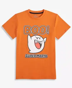 Футболка Super Mario Boo для маленьких и больших мальчиков Epic Threads, оранжевый