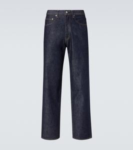 Джинсы Hard Twist с широкими штанинами Auralee, Indigo