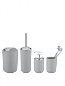 Wenko Комплект для ванной 'Brasil' в сером цвете