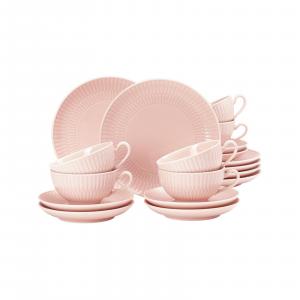 Чайный сервиз Amina Rosé, набор из 18 предметов Seltmann Weiden, розовый