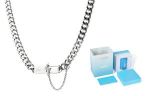 Guuka Серебряное колье из нержавеющей стали унисекс