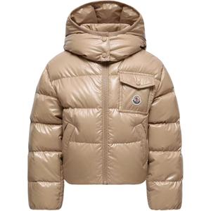 SS26 Andro Пуховая Куртка Kids' Moncler, бежевый