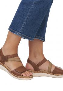 Босоножки с ремешком Remonte, цвет braun