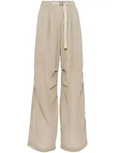 Брюки с поясом Brunello Cucinelli, нейтральный