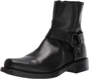 Мужские мотоциклетные ботинки Frye Conway Harness - стильный кожаный дизайн, прочная и удобная обувь, черный