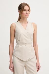 Жилет Sandro Ferrone, бежевый