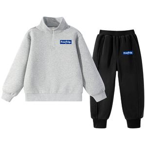 Американский винтажный стиль универсальный мягкий комфортный для подростков WARRIOR, серый/черный