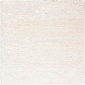 Ковер SAFAVIEH, 183 x 183 см, Casablanca Collection - Ivory, ручной работы из цельной текстурированной шерсти, идеально для помещений с высокой проходимостью в гостиной, спальне (CSB701A)