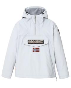 Анорак Napapijri с логотипом, белый