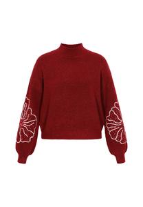 IZIA Свитер в винном красном