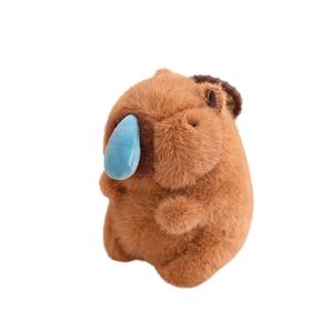 Плюшевый кулон капибара 12 см высота WOWOCHENG