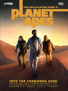 The Planet of the Apes RPG Forbidden Zone Adventure Box Role-Playing Game (Magnetic Press)