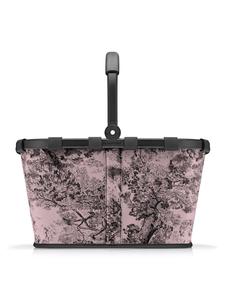 Сумка-шоппер Carrybag 48 см из жаккардовой ткани розового цвета Reisenthel