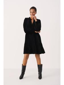 Платье ViggasePW, свободного кроя, черного цвета PART TWO