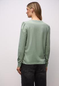 Топ Street One Long sleeved top, Grün/Dark Green