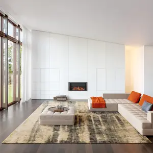 Ковер Eulalie Contemporary Abstract Area Rug nuLOOM, 274x366 см, зеленый