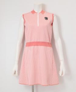 Полосатое платье без рукавов Archivio, цвет Orange(239)