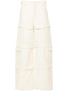 ENTIRE STUDIOS брюки Carvas, нейтральный цвет