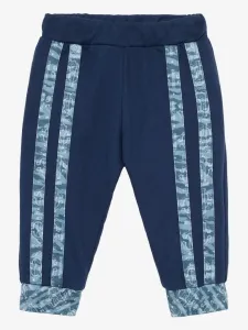 Леггинсы с вышитым логотипом Roberto Cavalli Junior, синий