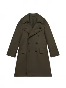 Двубортное пальто Winston Fortela, зеленый