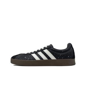 Adidas Neo ВЛ Корт 2.0 износостойкие и легкие лоу-топ скейтборд кроссовки унисекс черно-белые, цвет Black White