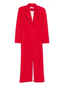 Макси-платье смокинг Rowen Rose, красный