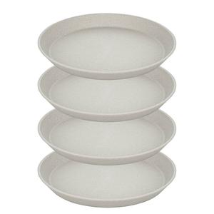 Тарелка для завтрака Koziol Connect Plate (4er-Set), полипропилен / ель - песочный