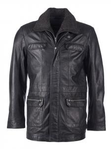 Кожаная куртка JCC Ledermantel 41607, черный
