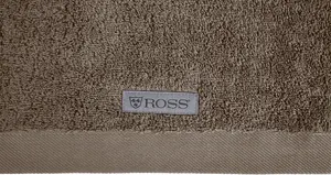 Полотенце РОСС "Симфония" (набор, 6 шт., 4 полотенца для рук (50х100 см) — 2 банных полотенца (70х140 см) ROSS (1 шт.), серо-коричневый