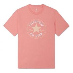 Футболка go-to all star patch standard fit t-shirt 'pink' Converse, розовый