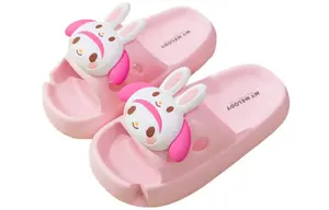 Стильные слипоны One Piece, противоскользящие, на платформе, легкие, для женщин, весна-лето Sanrio, розовый