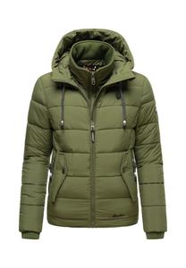 Стеганая куртка Тайсаа Прц MARIKOO, оливковый